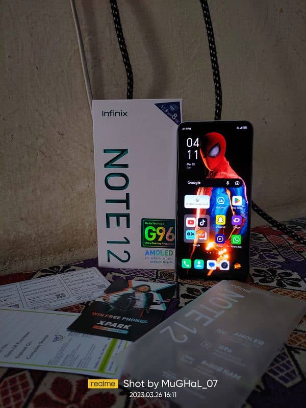 INFINIX NOTE 12 8GB RAM 1