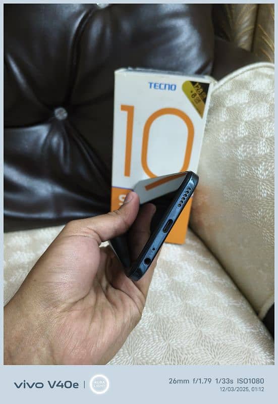 TECNO SPARK 10C (4GB+128GB) 10/10 CONDITION WITH BOX &  ACCESSORIES 7