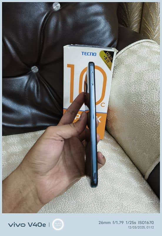 TECNO SPARK 10C (4GB+128GB) 10/10 CONDITION WITH BOX &  ACCESSORIES 8