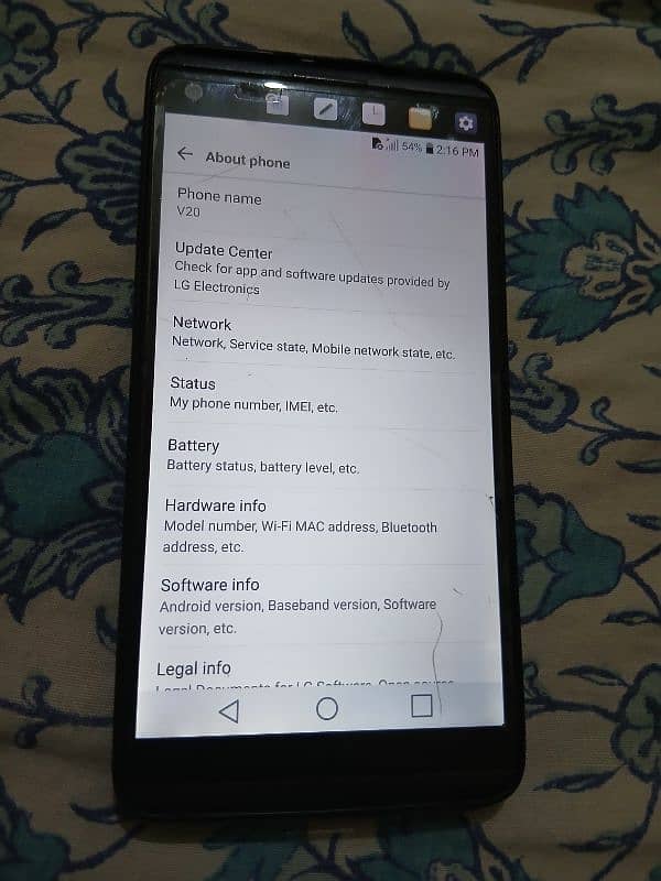 LG V20 4/64 for urgent sale 11