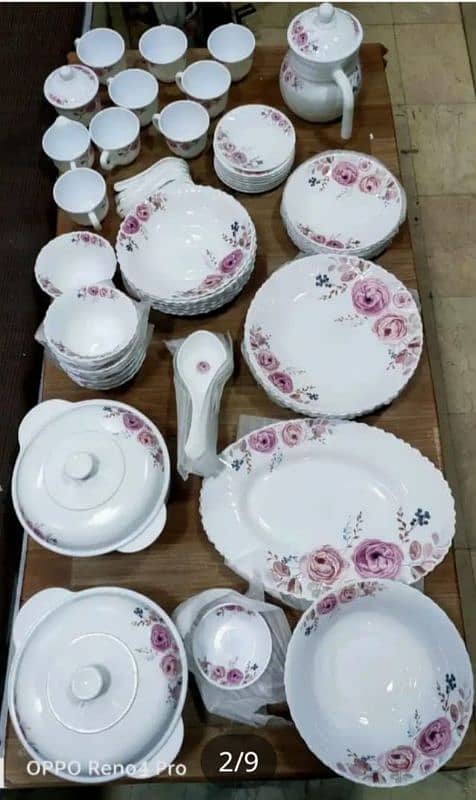 Corelly Dinner Set 72 PCS  Brand New 2