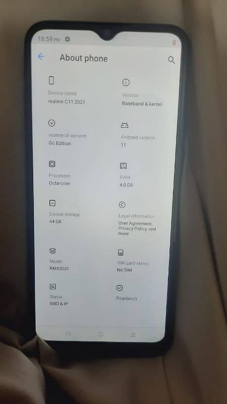 Realme C11 4/64 Mobile for Sale 7