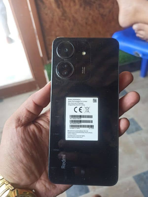 Redmi 13c for sell 6.128 gb 10/10 1