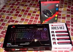 (I BUY POWER! ARESIM:2 GAMING KEYBOARD) (AITNT! GAMING MOUSE