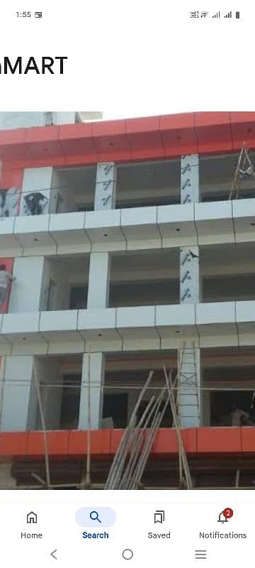 Aluminum wall Cladding sheet And Construction builders 3