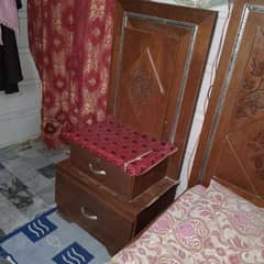 badroom complete set. with mattress and mattress cover