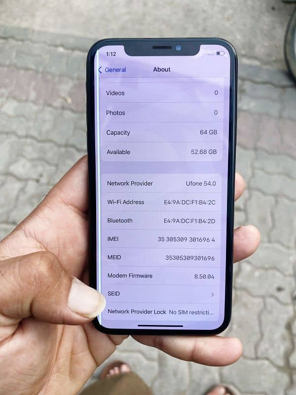 iPhone X 64GB PTA Approved 6