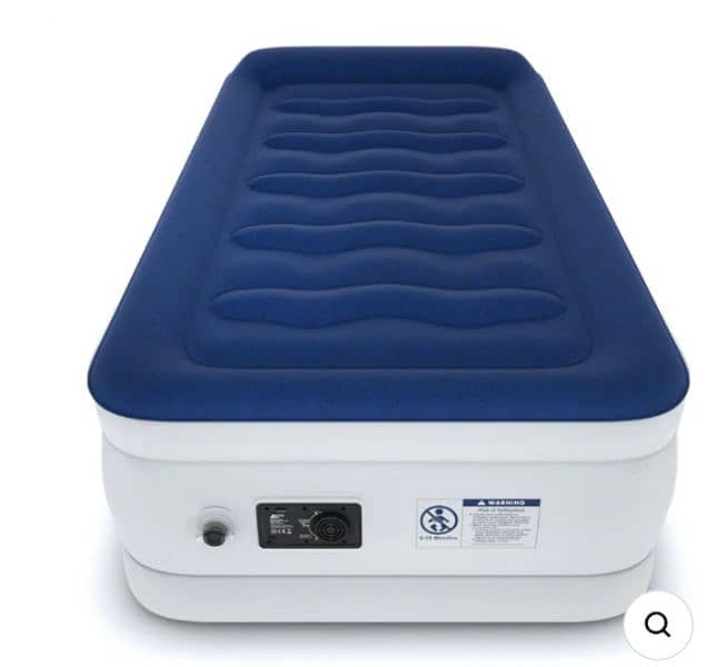 Single Comfort Plus Air Bed – Navy/White 2