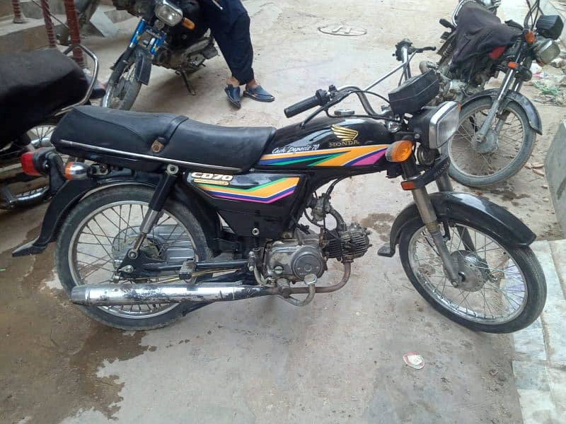 Honda CD 70 2011 for sell used condition 1