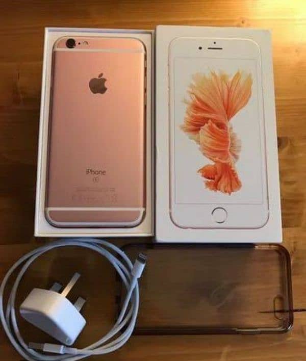 IPhone 6s plus 128 GB only WhatsApp number03267483108 0