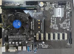 ASRock H110 Pro BTC+ 8GB RAM & Proceeser