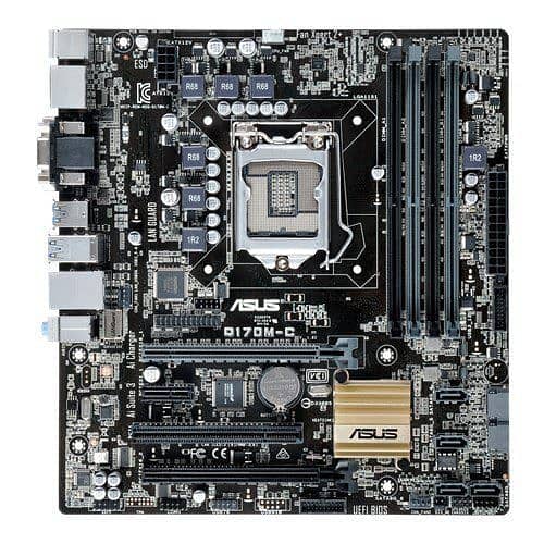 Intel® Core™ i7-6700 Processor & Asus q170 motherboard 4 Ram Slots 3