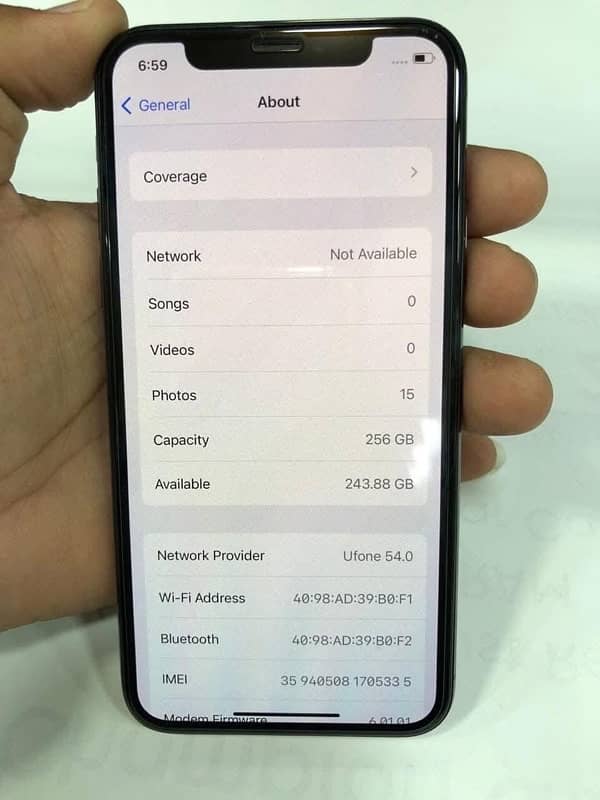 i phone x 256 gb all ok non pta face id ok true tone ok batry change 2