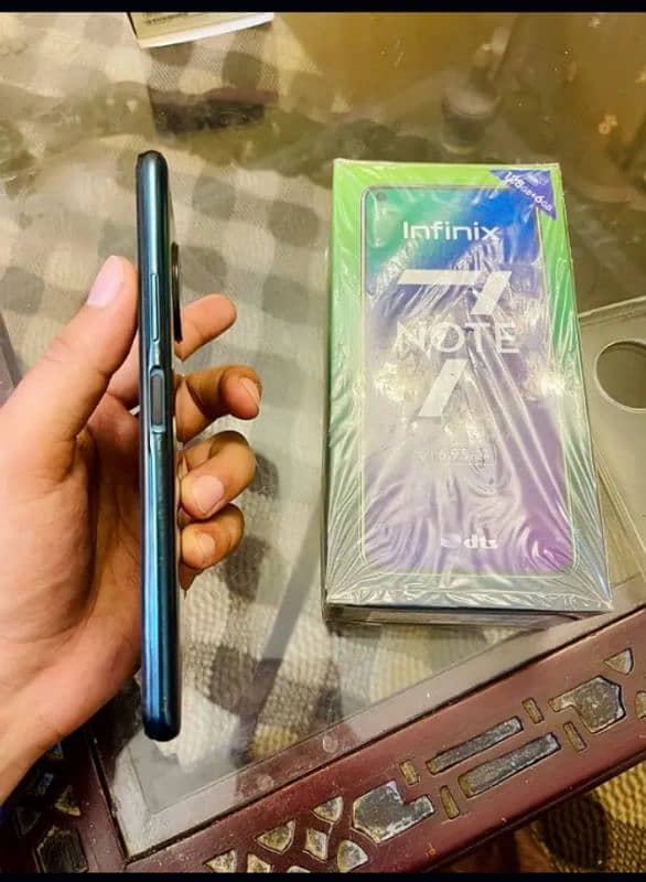 note 7 6.128gb with box and charger only glass change 3