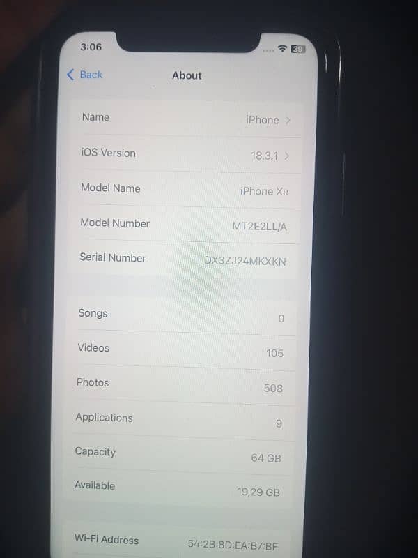 IPHONE XR 64GB JV MINT 10/10 CONDITION 4