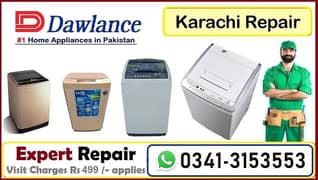 Dawlance Automatic Washing Machine Experts Work@Home Karachi