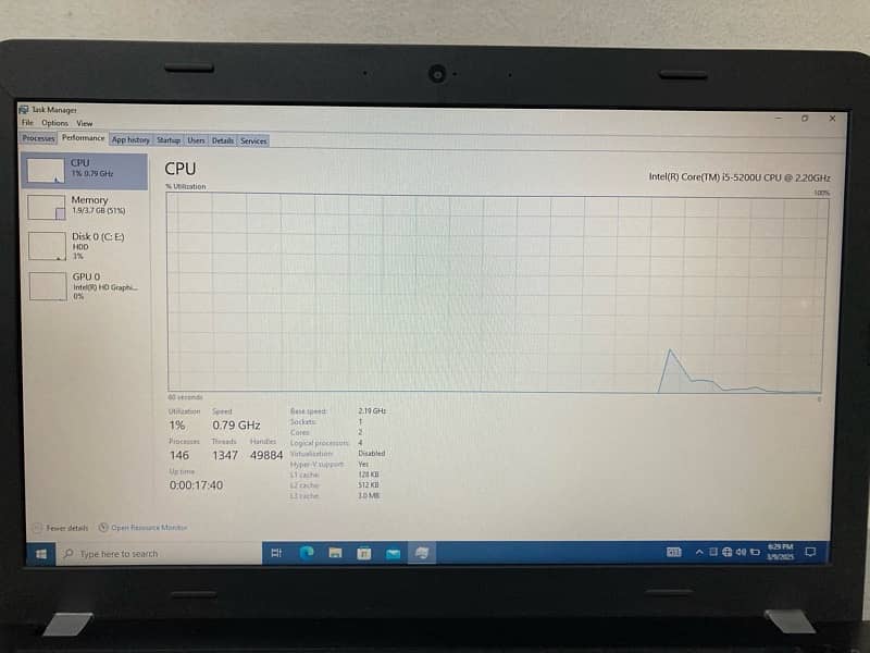 Lenovo ThinkPad Core i5 5th Gen 8