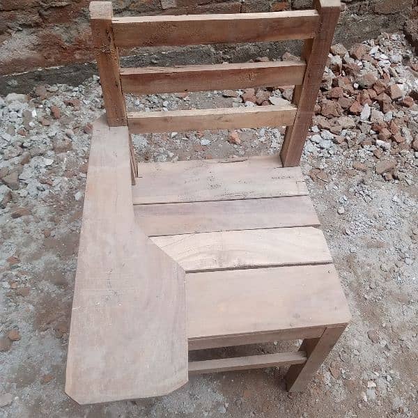 Wooden School Chairs Unused 0