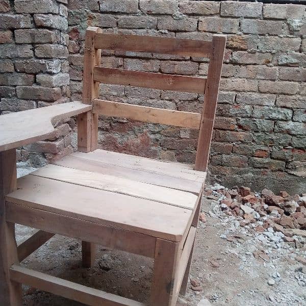 Wooden School Chairs Unused 2