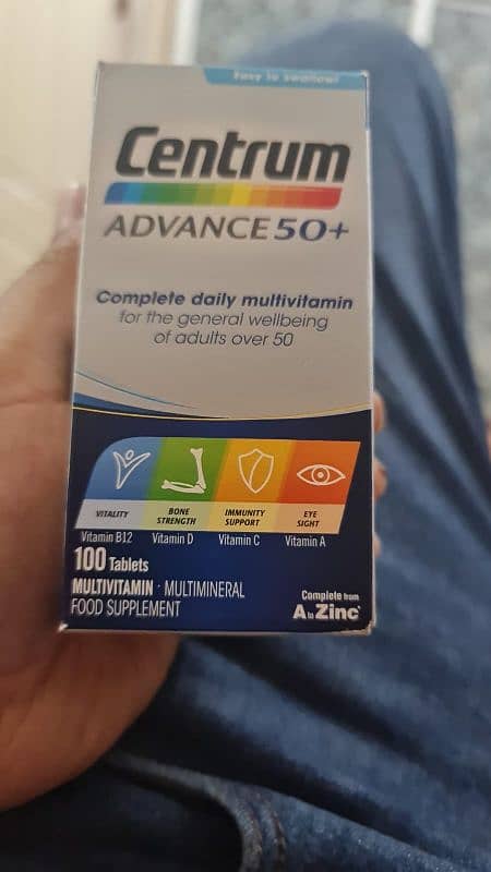 Centrum advance 50+ medicine [Made by UK] 0322-2246044 1