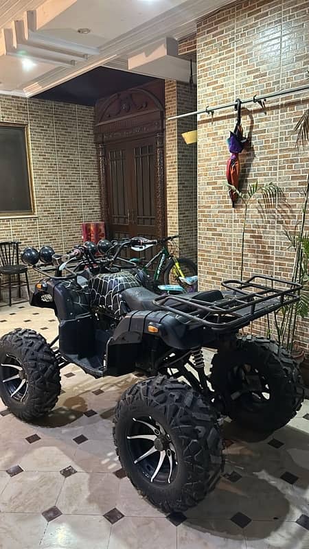 Sporty 4 Wheeler Atv Bike 250cc Engine 3