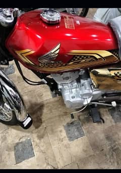 honda cg 125 special edition gold