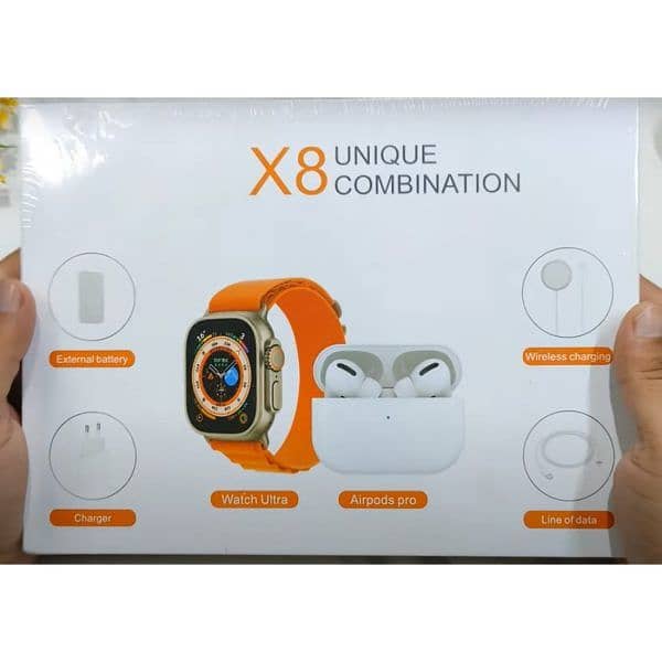 Smart watch X8 unique combination whatsapp only ph. 03440060725 1