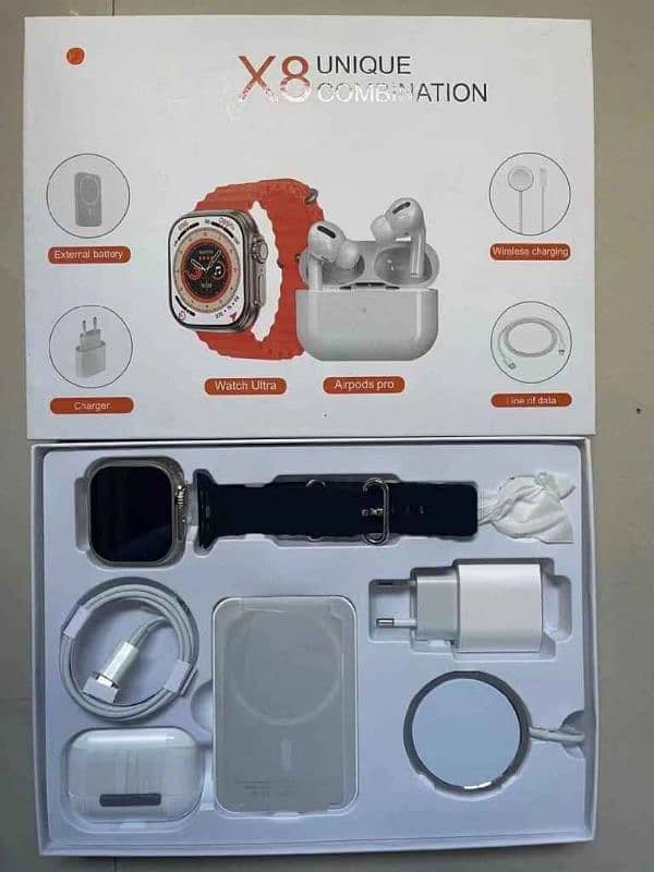 Smart watch X8 unique combination whatsapp only ph. 03440060725 5