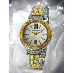 Women's Quartz Analog Watch with Chain Strap - 1 Pc