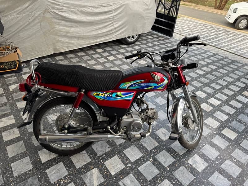 Scratch less New Honda 70 for Sale 3