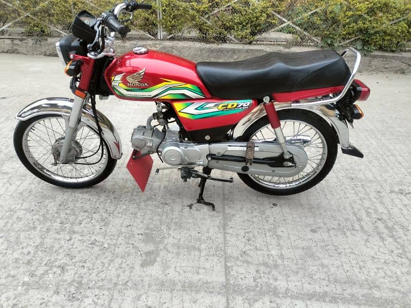 Honda CD70 model 2023 Rawalpindi number 03055228242 1