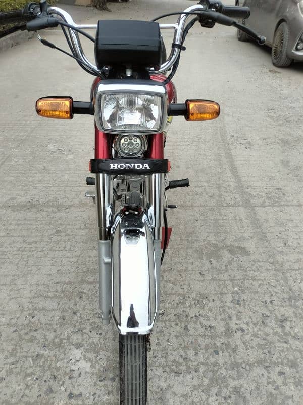 Honda CD70 model 2023 Rawalpindi number 03055228242 3