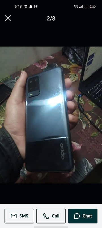 oppo A54 4/128 Only Mobile only Glass Change good Battery timing 0