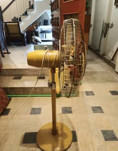 Golden Fan Pedestal 23 inch