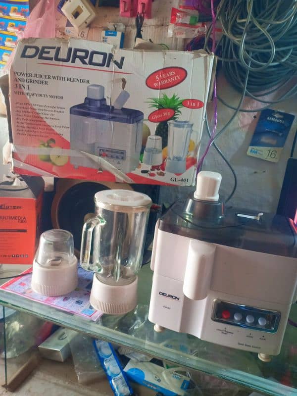 DEURON 3 in 1 juicer machine 0