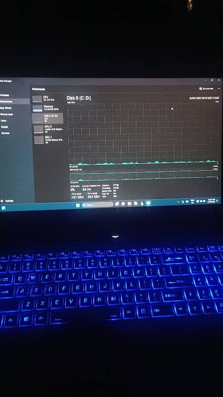 AFTERSHOCK LAPTOP  RTX2060 16GB RAM.    512GB SSD. i7    8 generation 11