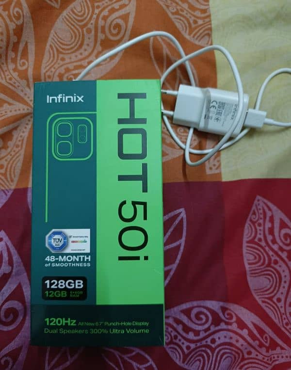 Infinix Hot 50i 6 gb ram 128 gb hard 3