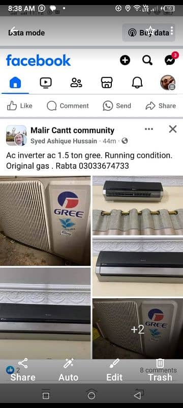 gree inverter ac 1.5 3