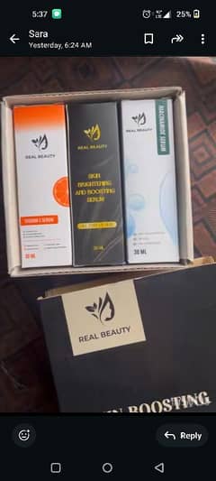 stock · Brand: Real Beauty  Serum Bundle—an amazing 3-in-1