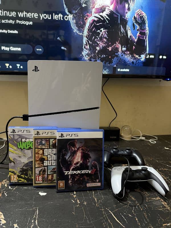 Ps5 Slim UK Edition 1TB combo pack (Read Add) 5