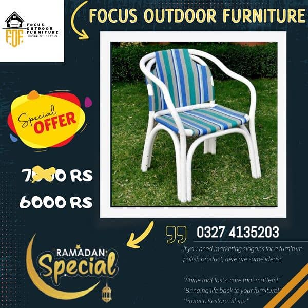 Outdoor Garden and Restaurants Furniture 1