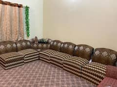 6-Seater Sofa Set for Sale – Excellent Condition