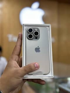 IPHONE 15 PRO 128 GB JV WITH BOX NATURAL