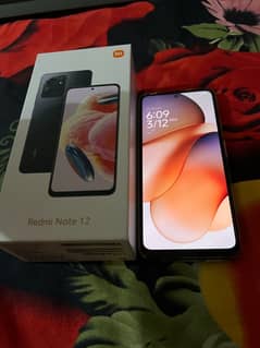 Redmi note 12 For Sale 8 / 128  Condition like New With Original Box