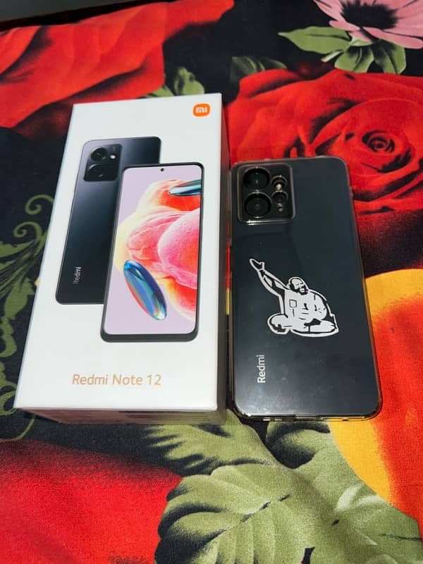 Redmi note 12 For Sale 8 / 128  Condition like New With Original Box 1