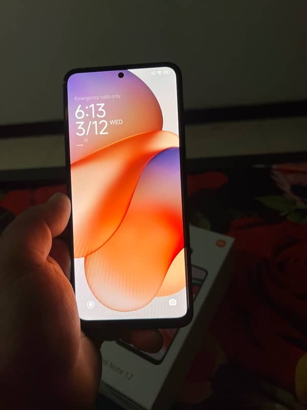 Redmi note 12 For Sale 8 / 128  Condition like New With Original Box 6