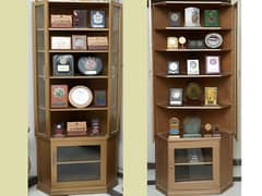 Elegant Wooden Display Cabinet Set – Perfect for Home/Office  Decor