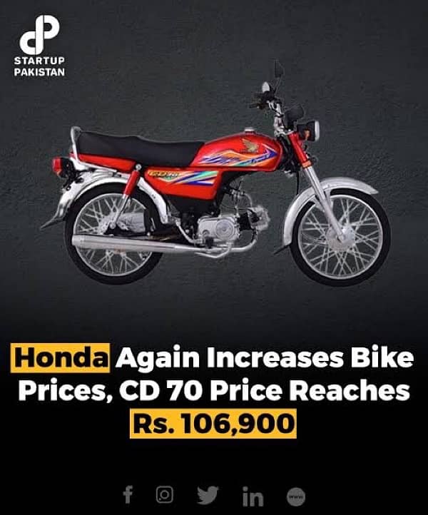 Bike Honda CD 70 Best Price And Good Quality Bike (03447199030) 1