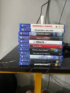 play station 4 cds