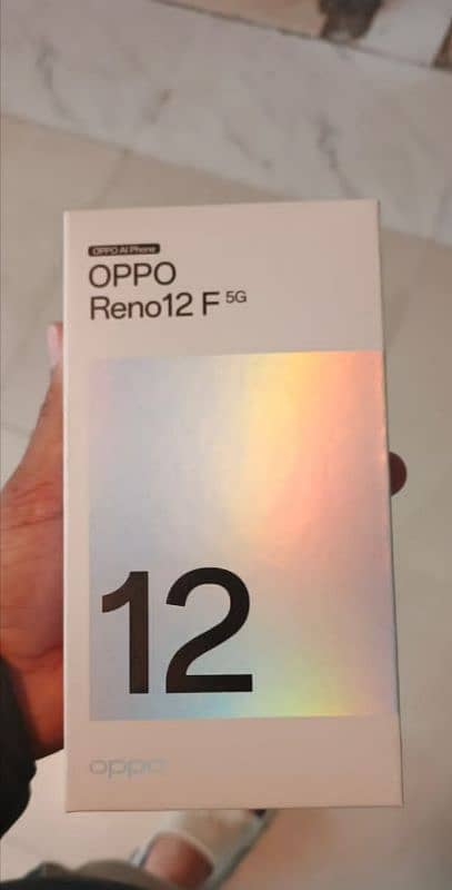 oppo reno 12f5g 12 /256 4